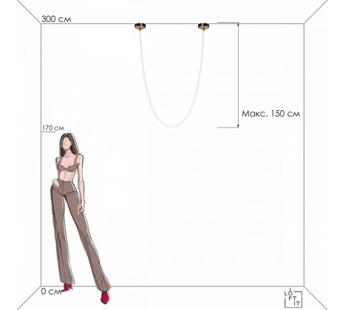 Подвесной светильник Loft IT Lori 10230/3000