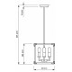 Подвесная люстра Lumina Deco Waldorf LDP 1140-4 BK+MD
