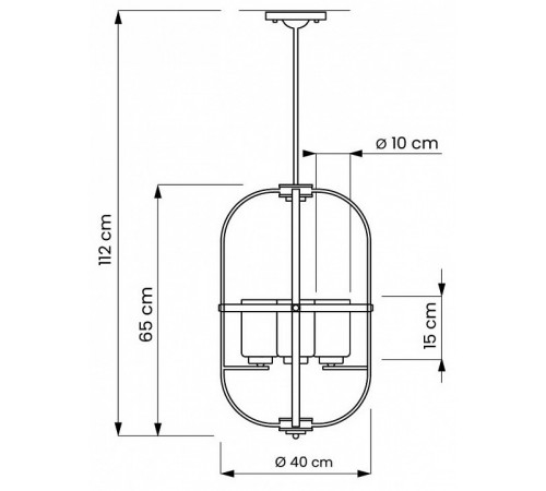 Подвесная люстра Lumina Deco Monterey LDP 1141-4 BK+MD Подвесная люстра Lumina Deco Monterey LDP 1141-4 BK+MD