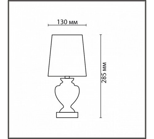 Настольная лампа Lumion Classi Bianka 8163/1T