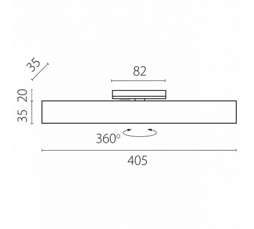 Трековый однофазный светильники Lightstar Lilla 202147 Трековый однофазный светильники Lightstar Lilla 202147