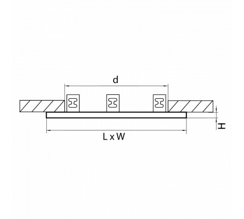 Рамка Lightstar Intero 16 217536
