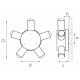 Уличный настенный светильник Lightstar Dito 380653