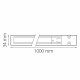 Шинопровод трехфазный Lightstar Barra 504018