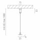 Подвес трековый (2 шт.) Lightstar Linea 506570