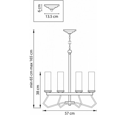 Подвесная люстра Lightstar Flume 723065