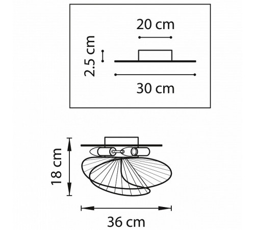Потолочная люстра Lightstar Zeta 728133