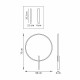 Настенный светильник Lightstar Undine 738567
