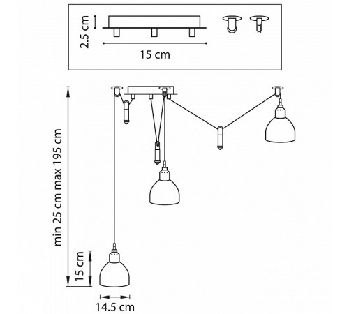 Подвесная люстра Lightstar Acrobata 761056