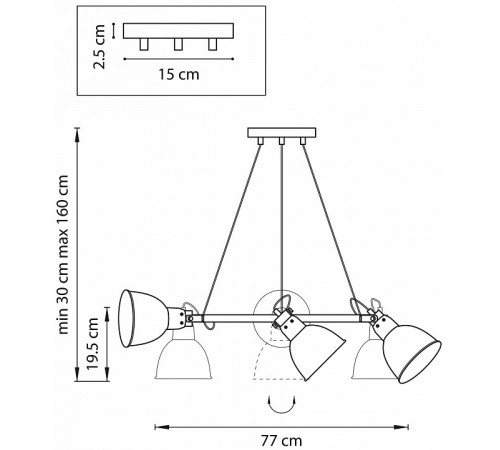 Подвесная люстра Lightstar ACROBATA 761164 Подвесная люстра Lightstar ACROBATA 761164