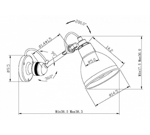 Спот Lightstar Loft 765606