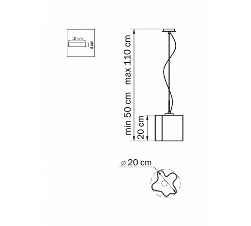 Подвесной светильник Lightstar Nubi 802110 Подвесной светильник Lightstar Nubi 802110