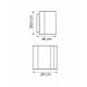 Настенный светильник Lightstar Nubi 802610
