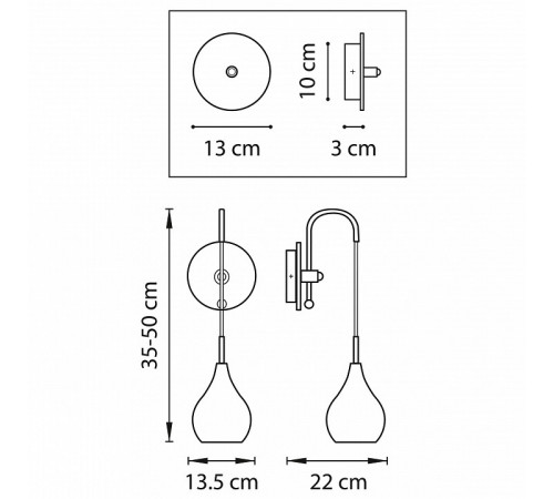 Бра Lightstar Pentola 803537 Бра Lightstar Pentola 803537