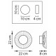 Настенный светильник Lightstar Celesta 809013