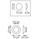 Настенный светильник Lightstar Celesta 809106