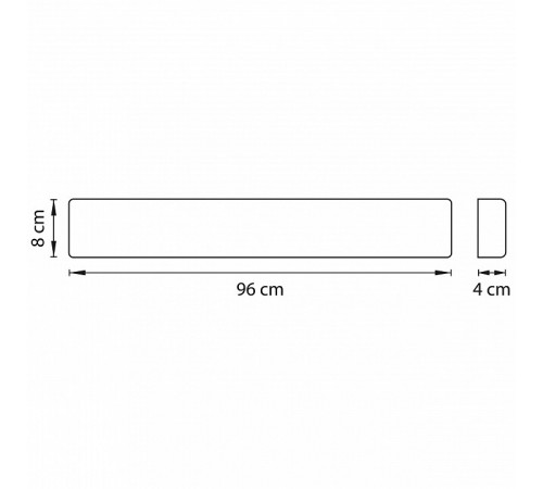 Настенный светодиодный светильник Lightstar Fiume 810536 Настенный светодиодный светильник Lightstar Fiume 810536
