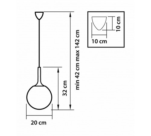Подвесной светильник Lightstar Globo 813022