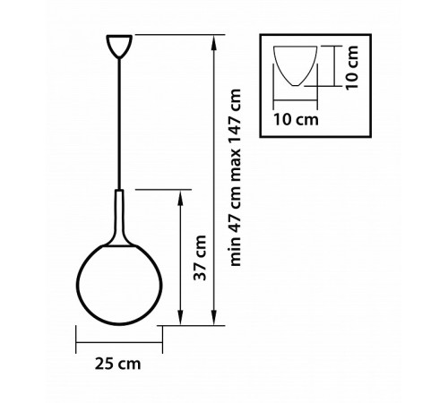 Подвесной светильник Lightstar Globo 813032