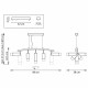Подвесной светильник Lightstar Rullo LR7353628731 (571735+214436-2+214487-3+202431-5)