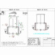 Подвесная люстра iLamp King RM6201-8P CR+CL