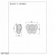 Настенный светильник iLamp Rivoli W15617-2 CR+MULT
