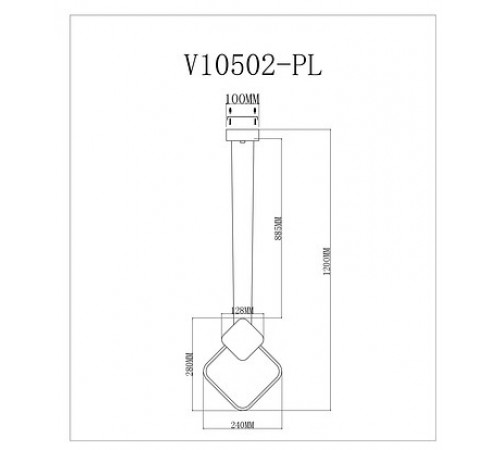Подвесной светильник Moderli Store V10502-PL Подвесной светильник Moderli Store V10502-PL