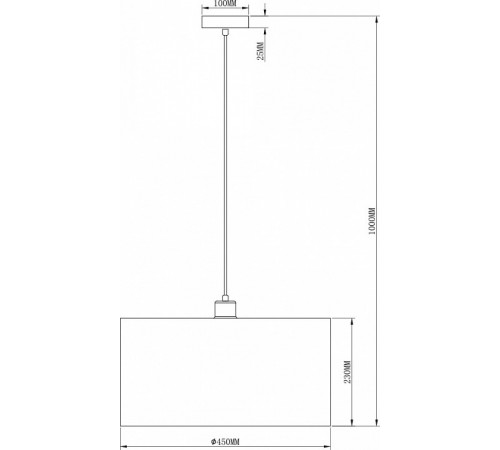Подвесной светильник Moderli Room V2733-1P Подвесной светильник Moderli Room V2733-1P