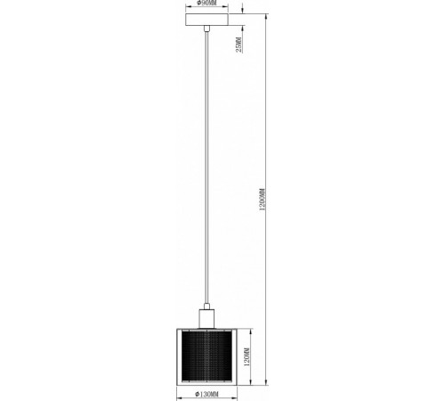 Подвесной светильник Moderli Brizzi V2870-1P Подвесной светильник Moderli Brizzi V2870-1P