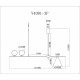 Подвесная люстра Moderli Holly V4001-3P