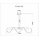 Подвесной светодиодный светильник Moderli True V4083-PL