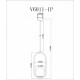 Подвесной светильник Moderli Klaster V6011-1P