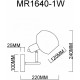 Спот MyFar Diana MR1640-1W