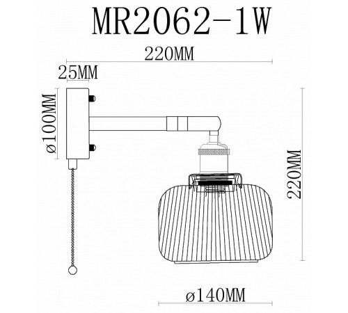 Спот MyFar Natalie MR2062-1W Спот MyFar Natalie MR2062-1W