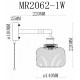 Спот MyFar Natalie MR2062-1W