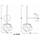 Бра Myfar Stella MR2320-1W
