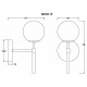 Бра Myfar Robert MR2330-1W