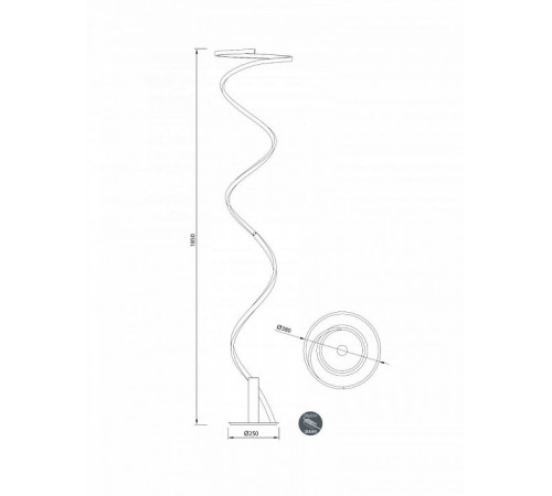 Торшер Mantra Helix 6102 Торшер Mantra Helix 6102