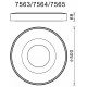 Потолочный светильник Mantra Coin 7563
