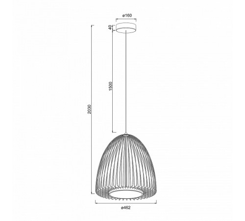 Подвесной светильник Mantra Smart 9016