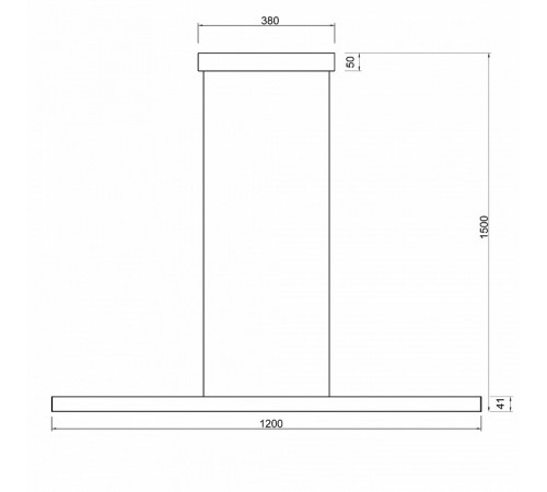 Линейный подвесной светильник Mantra Lineal 9034