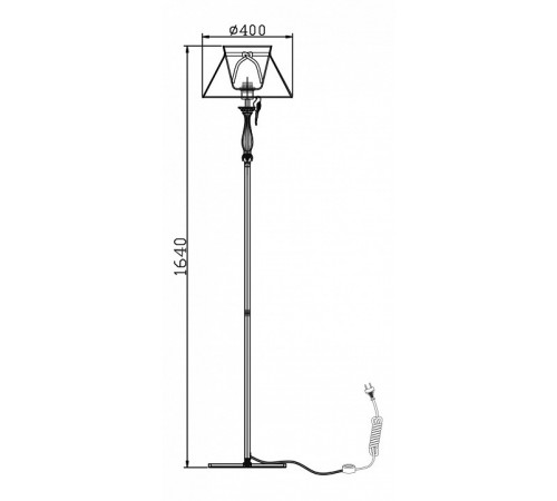 Торшер Maytoni Bird ARM013-22-W