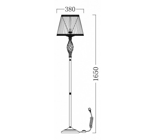 Торшер Maytoni Grace ARM247-11-G Торшер Maytoni Grace ARM247-11-G