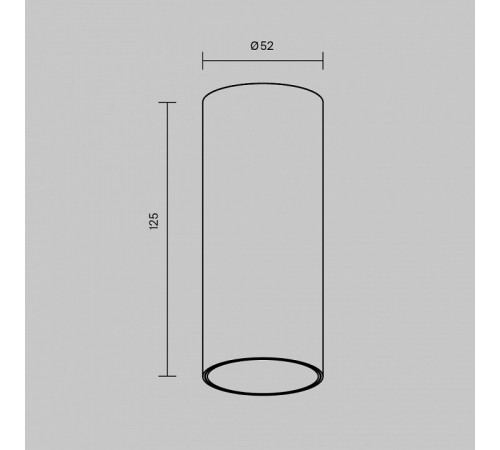 Накладной светильник Maytoni Focus led C056CL-L12W2.7K-W-BS