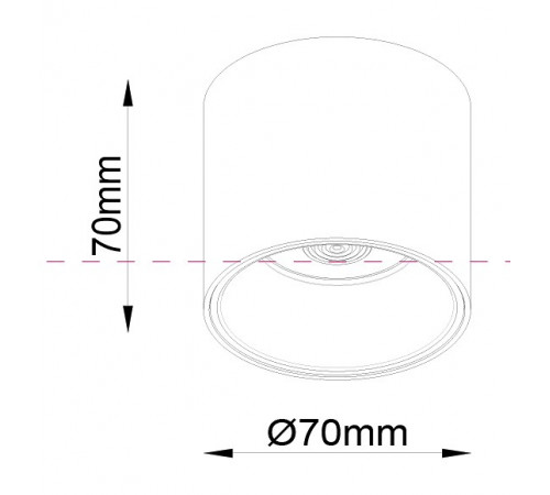 Потолочный светильник Maytoni Alfa LED C064CL-L12B3K
