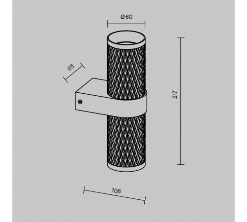 Бра Maytoni Technical Focus Design C069WL-02MG