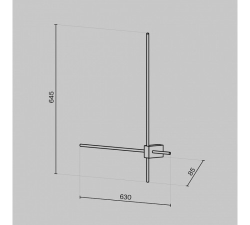 Бра Maytoni Technical Pars C070WL-L12GB3K