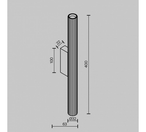 Настенный светильник Maytoni Calipso C082WL-12W2.7K-B