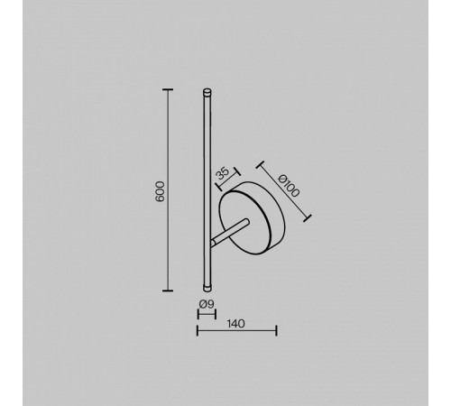 Настенный светильник Maytoni Elegant C085WL-L7BS2.7K Настенный светильник Maytoni Elegant C085WL-L7BS2.7K