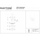 Потолочный светильник Maytoni Technical Hoop C086CL-GX53-SRD-BG